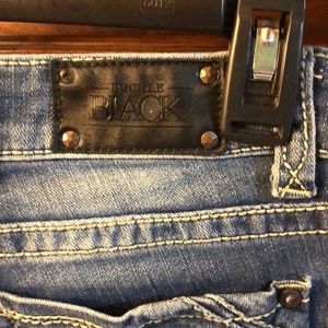 Buckle brand skinny fit jeans